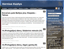 Tablet Screenshot of kernius.net